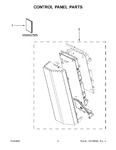 Diagram for 02 - Control Panel Parts