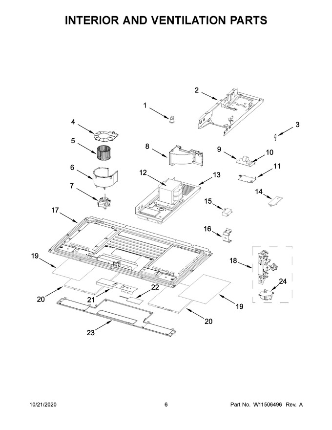 Diagram for YWML55011HB6