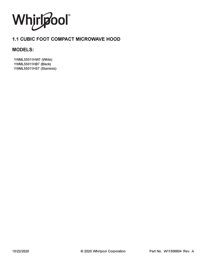 Diagram for YWML55011HB7