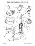 Diagram for 04 - Base And Pedestal Unit Parts