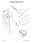 Diagram for 05 - Freezer Liner Parts