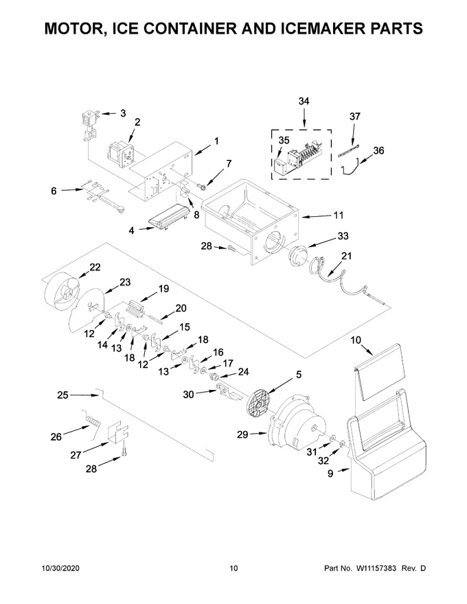 Diagram for WRS325SDHW00