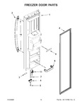 Diagram for 08 - Freezer Door Parts