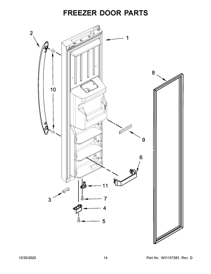 Diagram for WRS325SDHW00