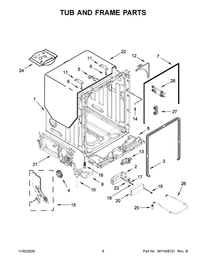 Diagram for KDPM604KPS0