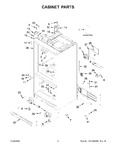 Diagram for 02 - Cabinet Parts