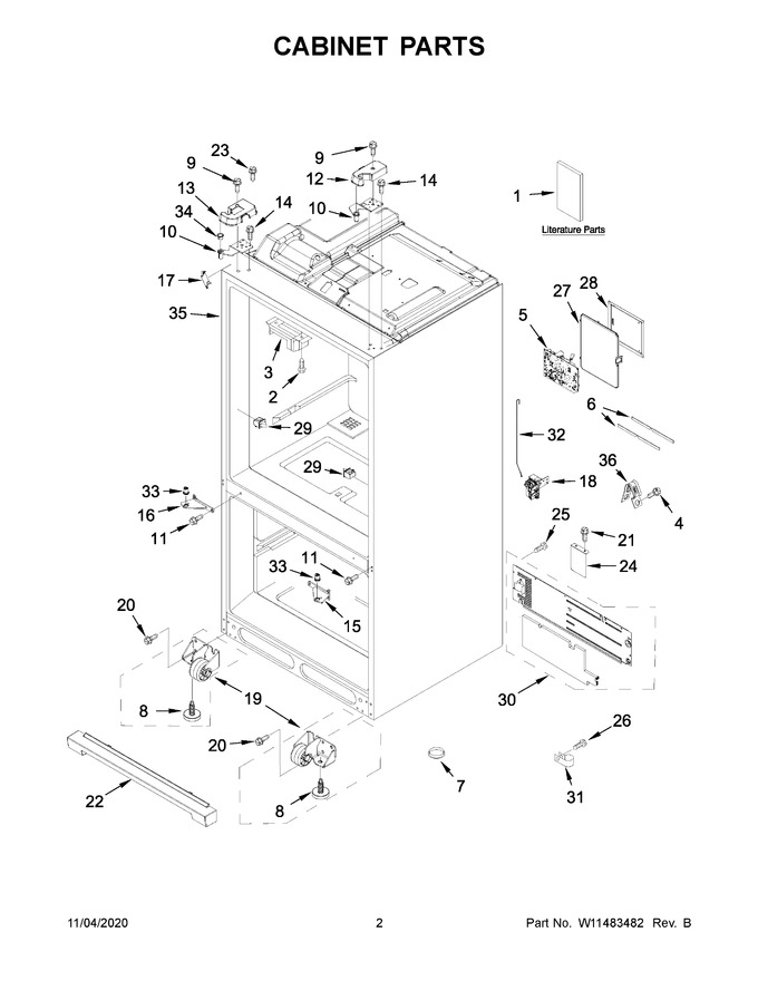 Diagram for WRF757SDHZ02