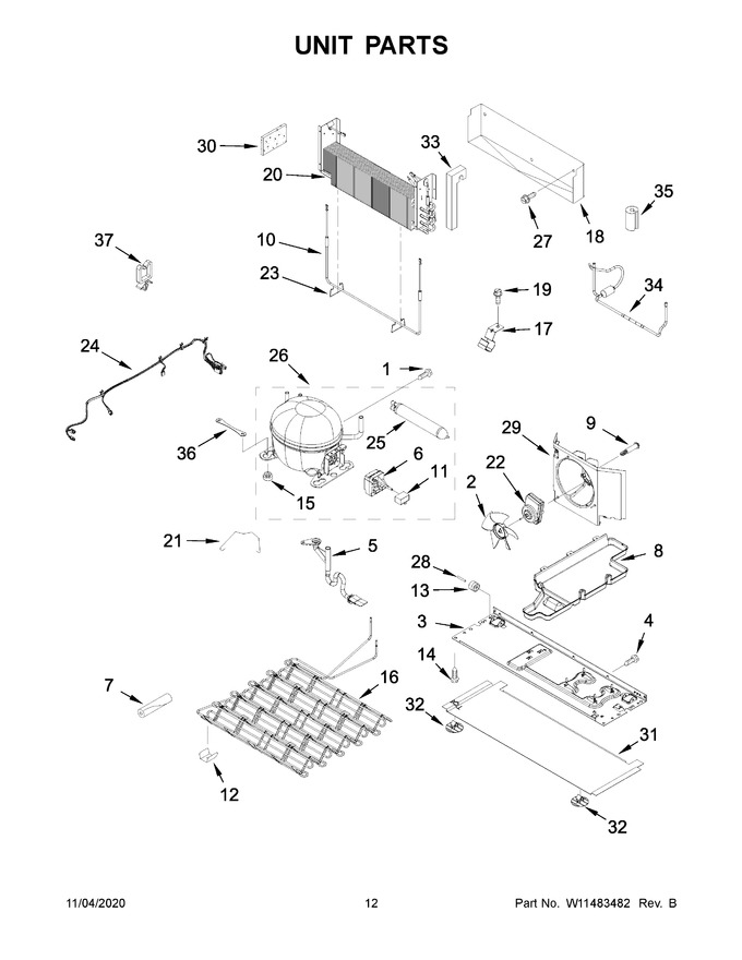 Diagram for WRF757SDHV02