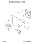 Diagram for 09 - Dispenser Front Parts