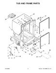 Diagram for 04 - Tub And Frame Parts