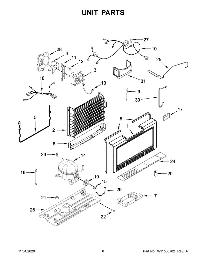 Diagram for MZF34X18FW04