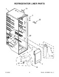 Diagram for 03 - Refrigerator Liner Parts