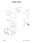 Diagram for 02 - Cabinet Parts