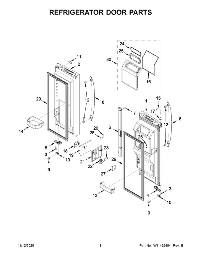 Diagram for WRF767SDHZ02