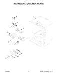 Diagram for 03 - Refrigerator Liner Parts