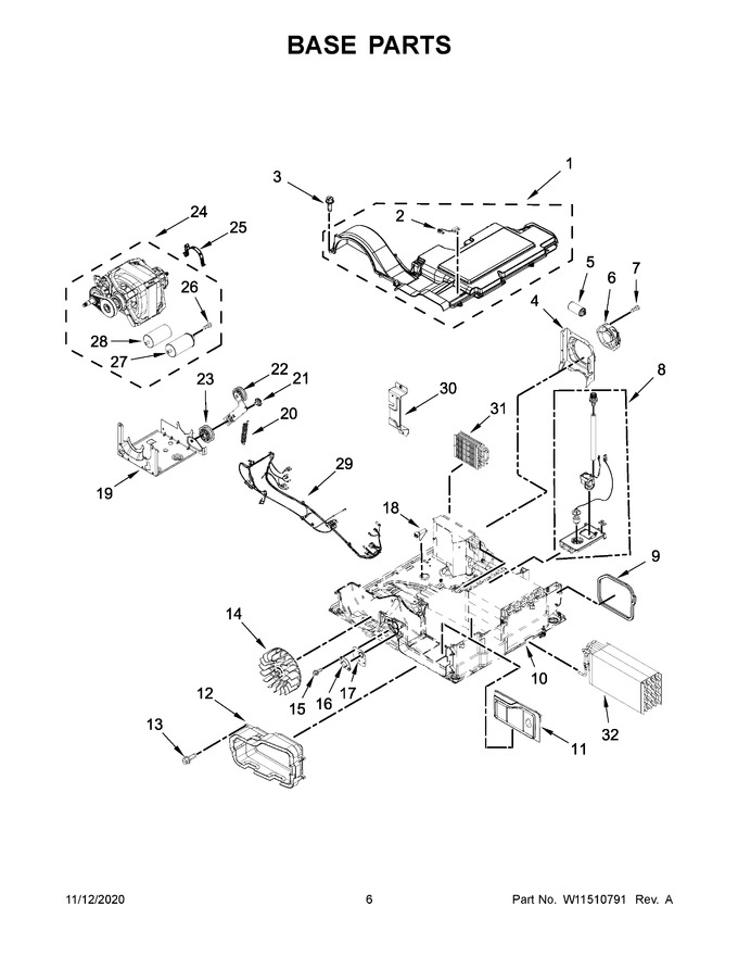 Diagram for YWHD560CHW2