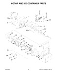 Diagram for 06 - Motor And Ice Container Parts