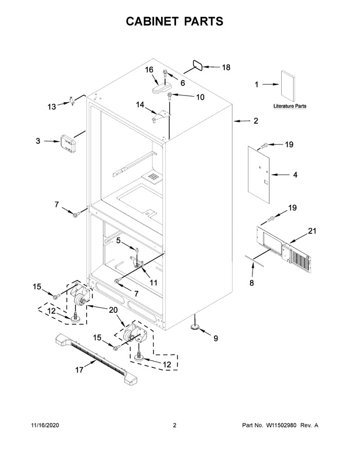 Diagram for WRB329LFBM02