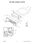 Diagram for 02 - Top And Console Parts