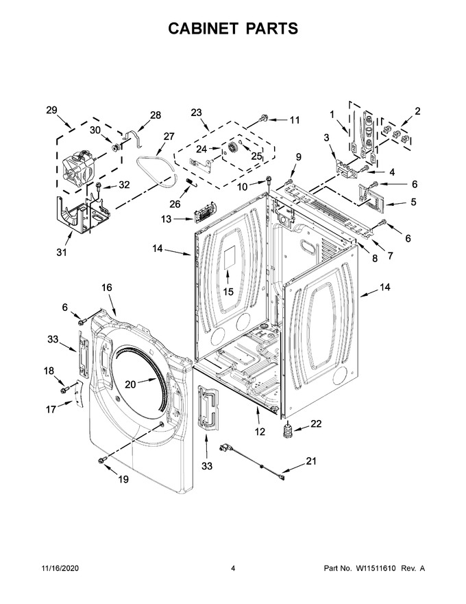 Diagram for WED6620HW2