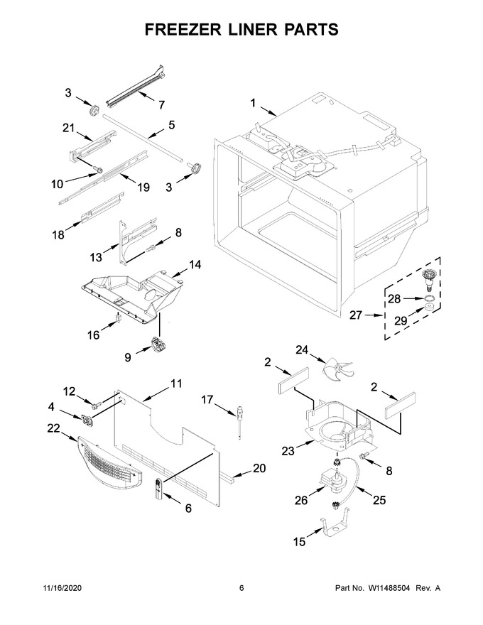 Diagram for WRB329RFBM02