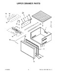 Diagram for 04 - Upper Drawer Parts