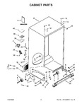 Diagram for 02 - Cabinet Parts