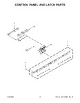 Diagram for 03 - Control Panel And Latch Parts