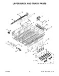 Diagram for 09 - Upper Rack And Track Parts