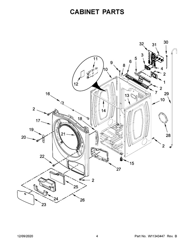 Diagram for WHD862CHC0