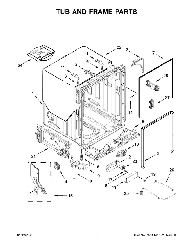 Diagram for MDB9959SKZ0