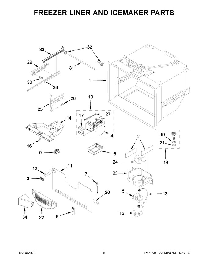 Diagram for WRF535SMHZ05