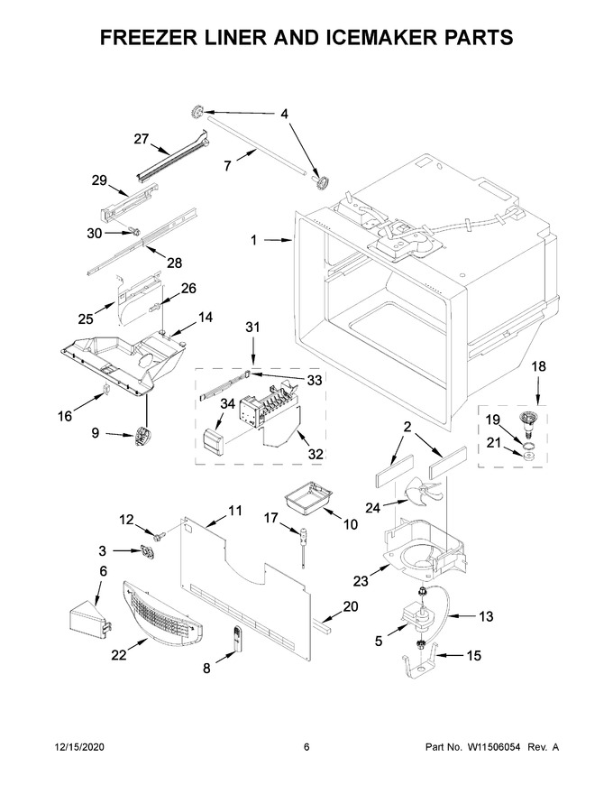 Diagram for WRF532SMHZ04