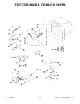 Diagram for 04 - Freezer Liner & Icemaker Parts