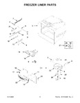 Diagram for 04 - Freezer Liner Parts