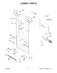 Diagram for 02 - Cabinet Parts