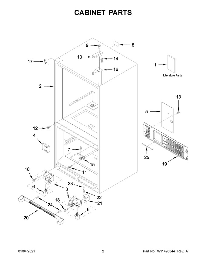 Diagram for WRB119WFBB02