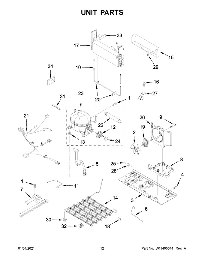 Diagram for WRB119WFBM02