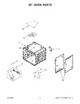 Diagram for 05 - 30" Oven Parts