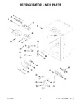 Diagram for 03 - Refrigerator Liner Parts