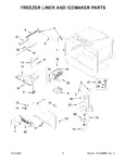 Diagram for 04 - Freezer Liner And Icemaker Parts