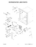 Diagram for 03 - Refrigerator Liner Parts