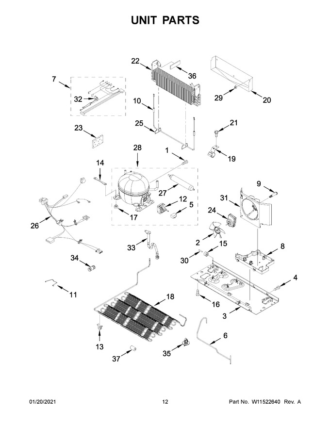 Diagram for WRF550CDHZ04