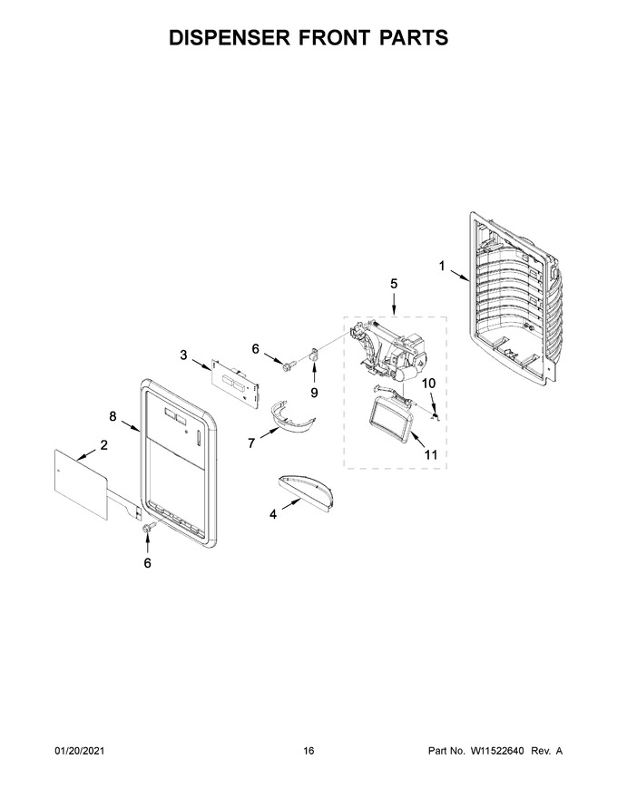 Diagram for WRF550CDHZ04