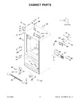 Diagram for 02 - Cabinet Parts