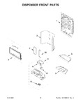 Diagram for 09 - Dispenser Front Parts