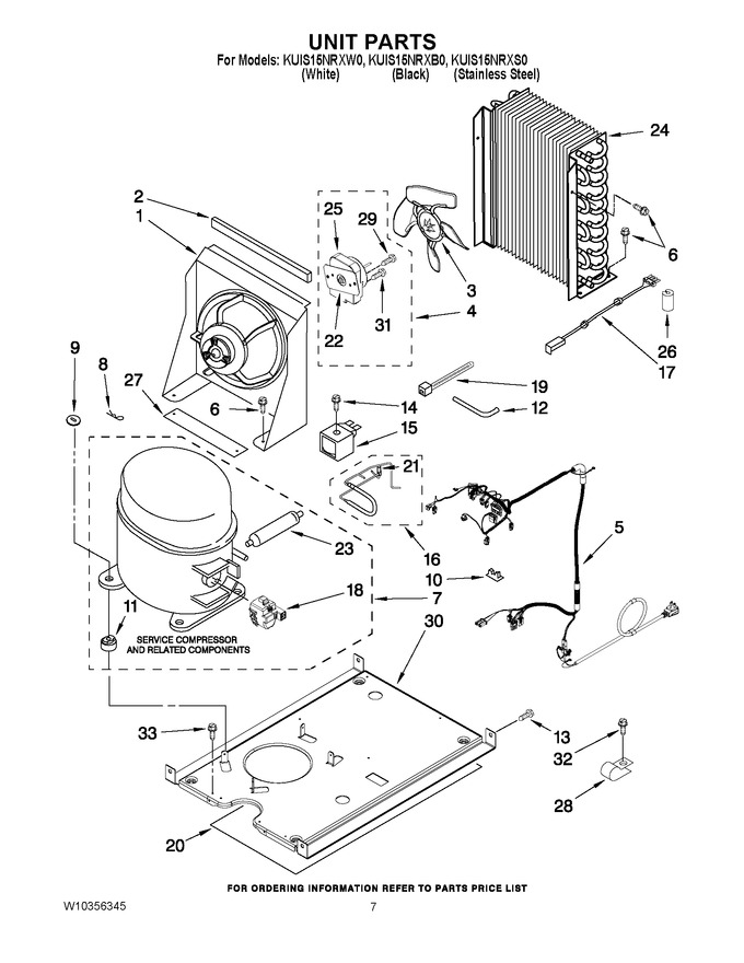 Diagram for KUIS15NRXS0