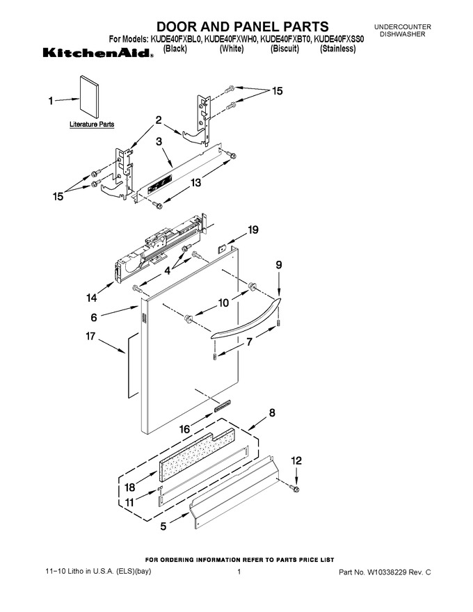 Diagram for KUDE40FXSS0