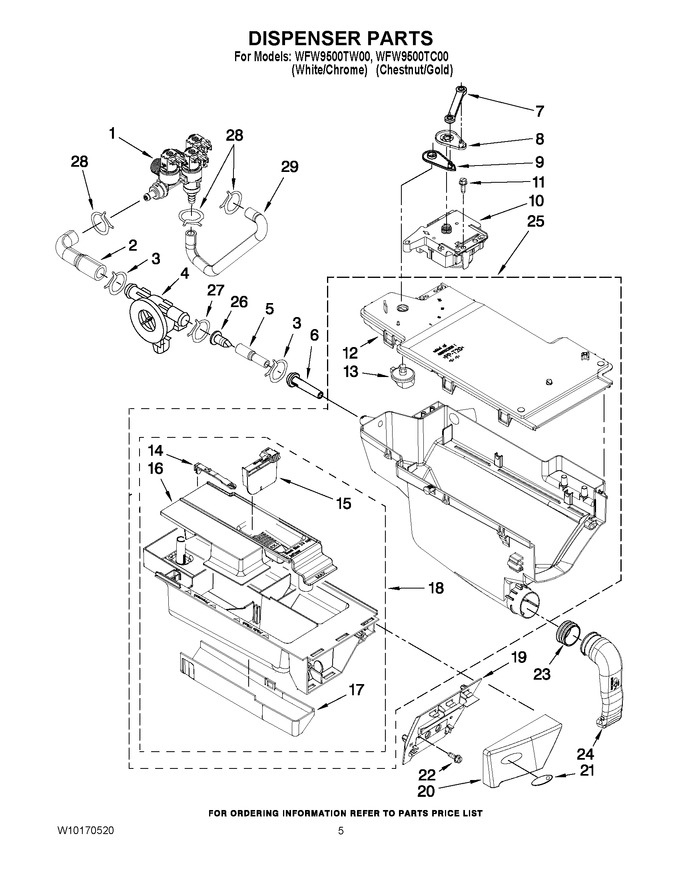 Diagram for WFW9500TC00