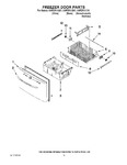 Diagram for 10 - Freezer Door Parts